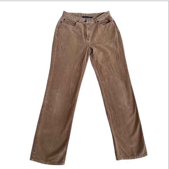 Boden Women’s Mid Rise Light Academia Preppy Comfy Soft Casual Straight Pants 10 - Picture 1 of 7